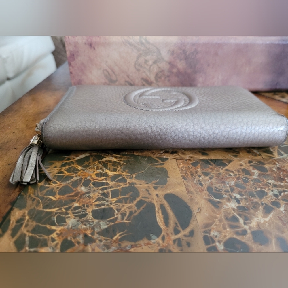 Gucci Soho zip around long wallet - Picture 6 of 11